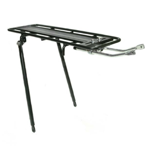 [80502] PORTABULTOS 24-26" ALUMINIO NEGRO