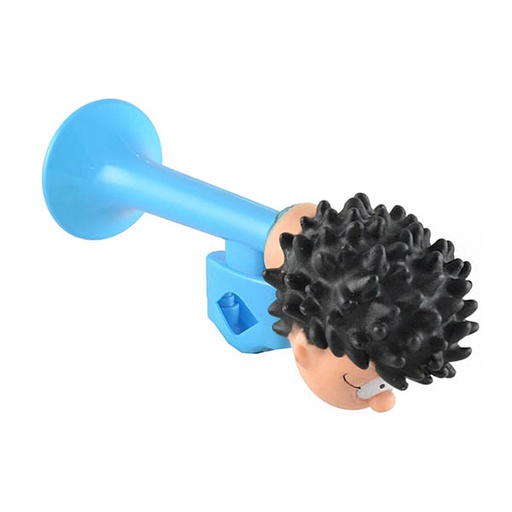 [80610] BOCINA AZUL C/MUÑECO,AN-03,ACERO