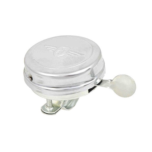 [80614] TIMBRE ACERO CROMADO ESCUDO RIM-RIM