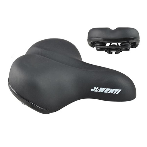 [80621] SILLIN "JL-WENTI" C/ELASTOMEROS COLOR NEGRO 250x220mm
