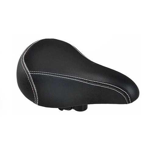 [80663] SILLIN MTB-16" NEGRO C/NUEZ 210x130mm