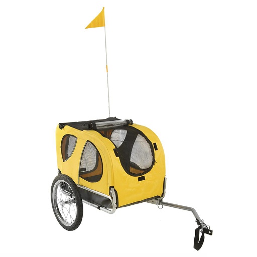 [80732] CARRITO PARA PERROS, ALUMINIO 75x55x65CM