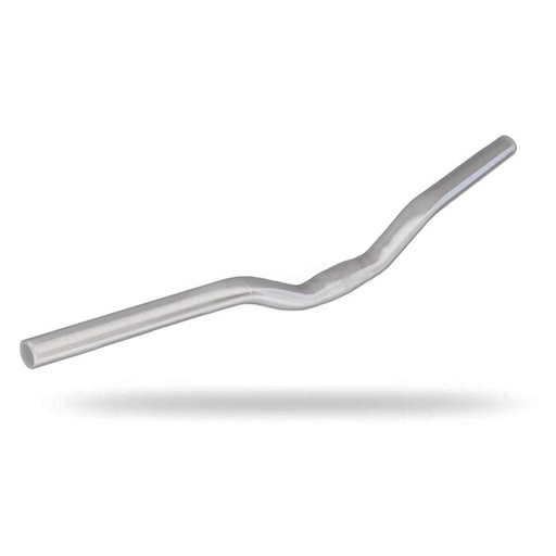 [80943] MANILLAR DOBLE ALTURA ALUMINIO 28.6 PLATA 580mm 