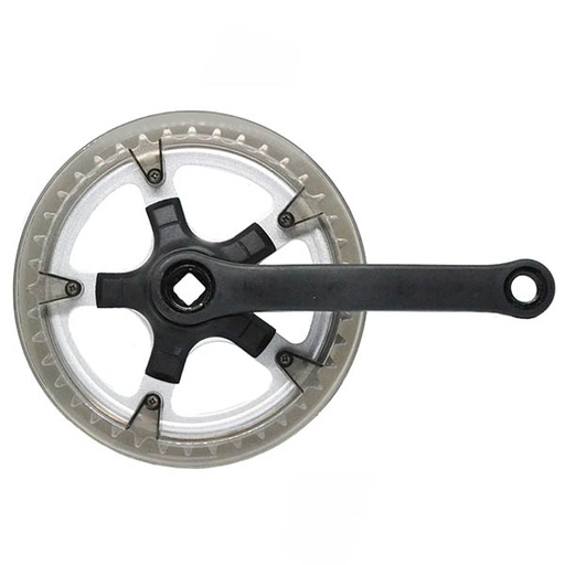[80979] JGO.BIELAS 152MM 40D ACERO NEGRO 1VEL