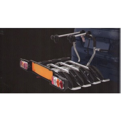 [83039] PORTABICICLETAS TRASERO AL GANCHO MODELO SIENA PARA 4 BICIS,ART.668/4