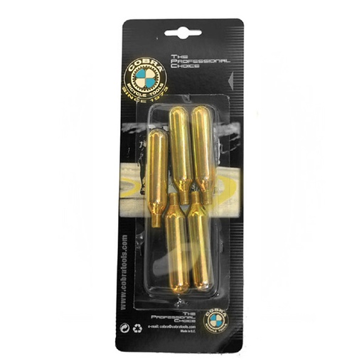 [88033] CARTUCHO CO2 , 12GRS,  BLISTER 5PCS