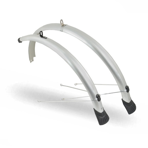 [93593] GUARDABARROS 28" PVC EN PLATA,MODELO H-N16