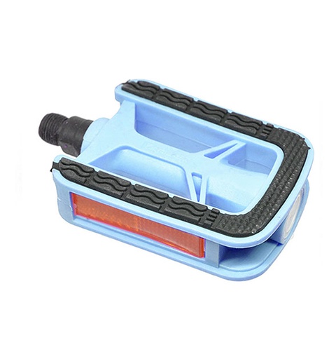 [93818] PEDALES PLASTICO AZUL ROSCA 9/16" QW