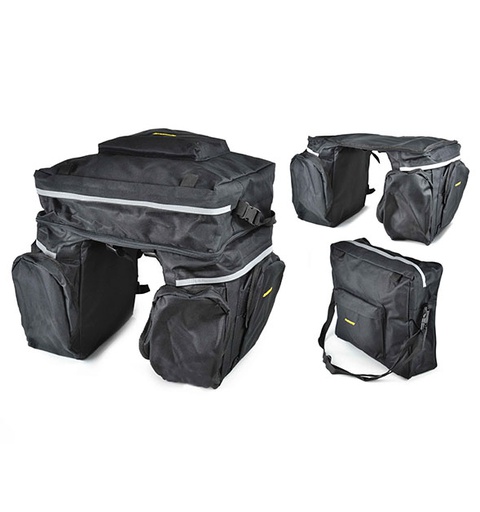 [94012] BORSA BAGAGLI "GEAK" 3 PEZZI STACCABILE, CAPACITÀ: 13,3 L