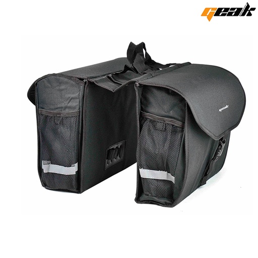 [94036] SAC À BAGAGES NOIR "GEAK" DOUBLE, CAPACITÉ;10,4X2L.
