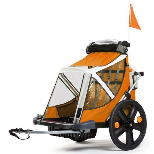 [98055] CARRITO B-TRAVEL NARANJA/GRIS CABRIO