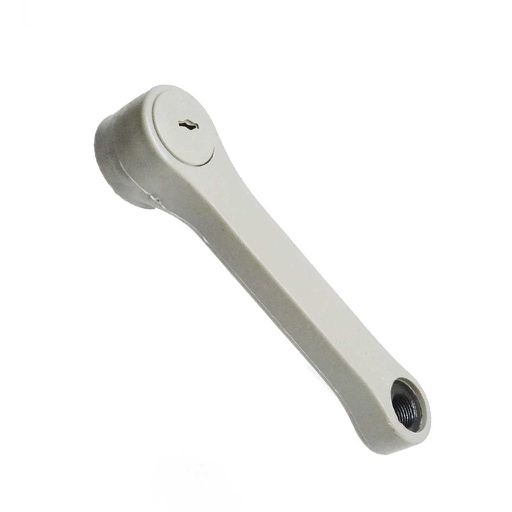 [28075] BIELA IZQUIERDA ACERO PLASTIFICADO GRIS 152 MM