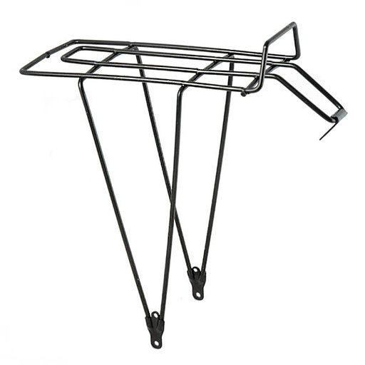 [30002] PORTAMALETAS ACERO NEGRO BICI 26"