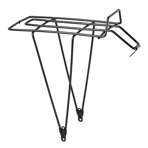 [30002] PORTAMALETAS ACERO NEGRO BICI 26"