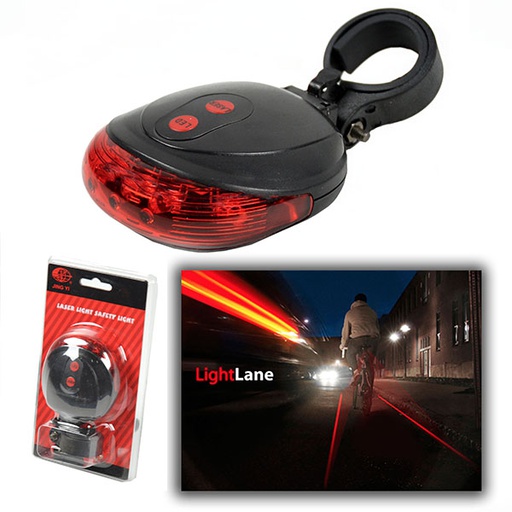 [80189] LUZ TRASERA LASER QUE MARCA DISTANCIA SEGURIDAD QW10