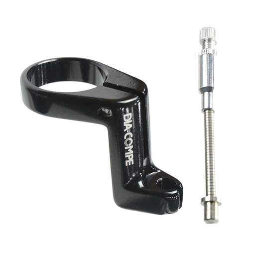 [38963] PERCHA CABLE 28.6-1 1/8",BLACK ANODIZED, JL HEADER CARD