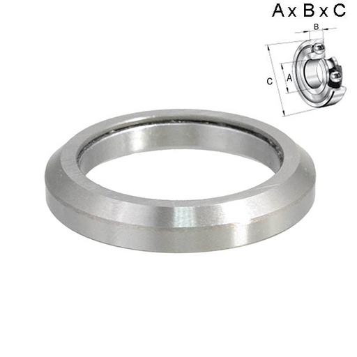 [39060] RODAMIENTO SELLADO DIRECCION (1-1/8") 30x7,5x41,9