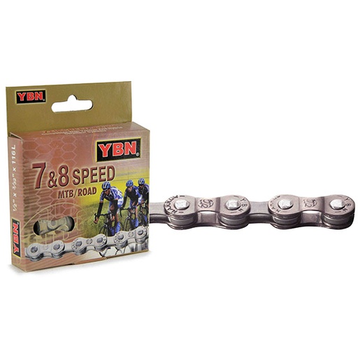 [39122] CADENA 7-8 VELOCIDADES, 1/2"X3/32",CROMADO,S52