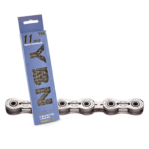 [39138] CADENA 11 VELOCIDADES, 1/2"X11/128", CROMADO,SLA-H11