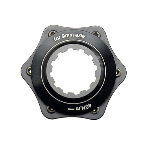 [39156] ADAPTADOR PARA FRENOS DISCO, 9MM, NEGRO
