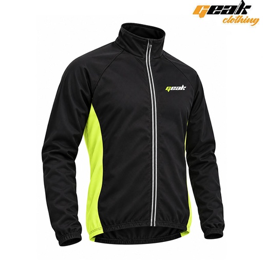 CHAQUETA INVIERNO "GEAK" NEGRO/AMARILLO