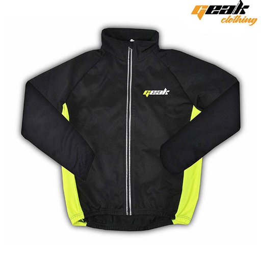 CHAQUETA INVIERNO "GEAK" NEGRO/AMARILLO