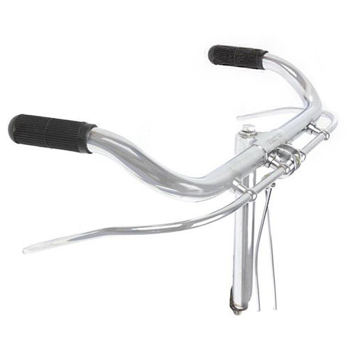 [14036] MANILLAR ACERO CLASSIC, CROMADO, 22.2 BRAKE SYSTEM