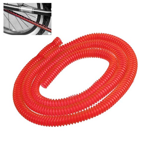 [39198] CUBRE CADENA, COLOR ROJO, PARA 1 VEL