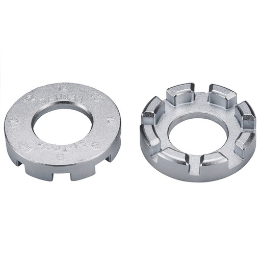 [39222] LLAVE RADIOS SJ TOOLS ACERO, 8 BOCAS