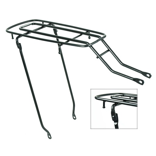 [93856] PORTABULTOS TRASERO, ACERO NEGRO, 26", 27KGRS., QW