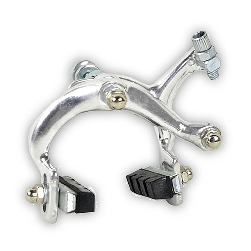 [93909] FRENOS HERRADURA ALUMINIO 60MM PLATA