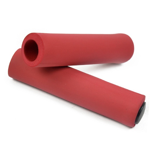 [39276] PAR PUÑOS SILICONA ROJO 18.5x28.5x130mm