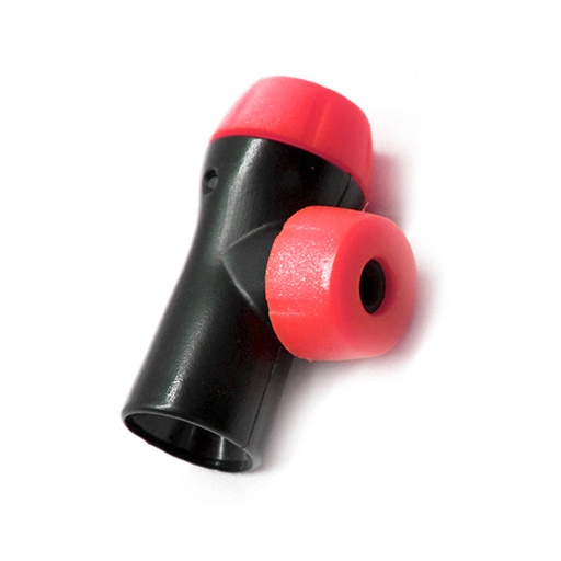 [88082] REGULADOR CO2, NEGRO/ROJO