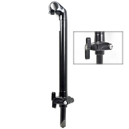 [93934] POTENCIA BICI PLEGABLE ALUMINIO NEGRA 22.2