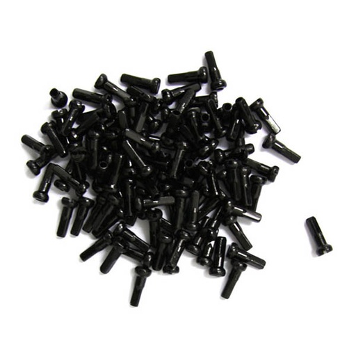[93947] CABECILLAS RADIOS 14 MM EN NEGRO (350 PIEZAS)