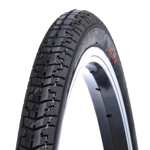 [33002] CUBIERTA 26 X 1.75 NEGRA LISA "DSI" SRI-27 OZONE RESIST