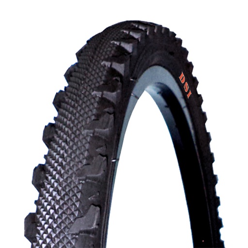 [33003] CUBIERTA 26 X 1.75 NEGRA MIXTA "DSI" SRI-49 OZONE RESIST