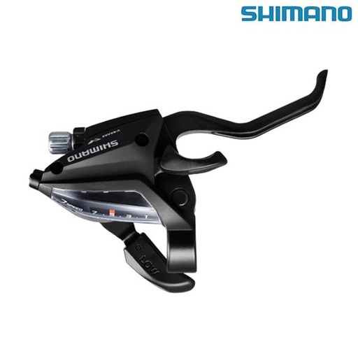 [77038R] MANETA DOBLE MANDO "DERECHO" SHIMANO 7-VELOCIDADES EF500