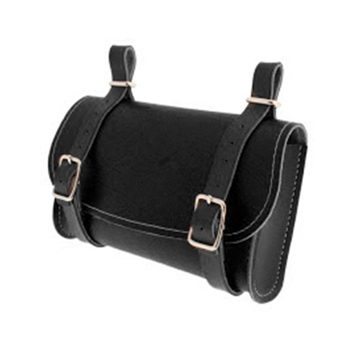 [99040] BOLSO-SILLON TIPO ANTIGUO PIEL SINTETICA NEGRO
