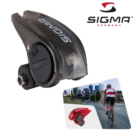 [74487] LUZ TRASERA "SIGMA" BRAKELIGHT NEGRO - LUZ DE FRENO