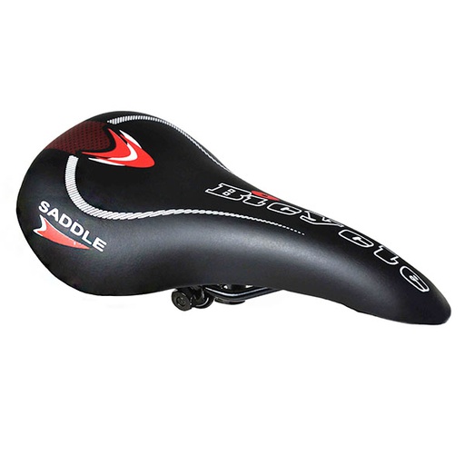 [14091R] SILLIN MTB 26" BYCICLE ROJO C/NUEZ 280x150mm