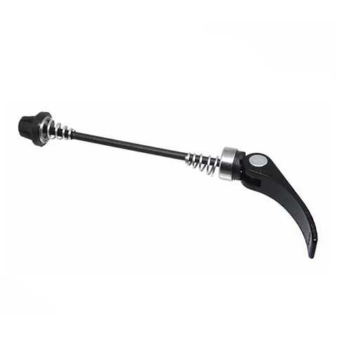 [14085D] CIERRE RAPIDO DELANTERO ALUMINIO COLOR NEGRO 130mm