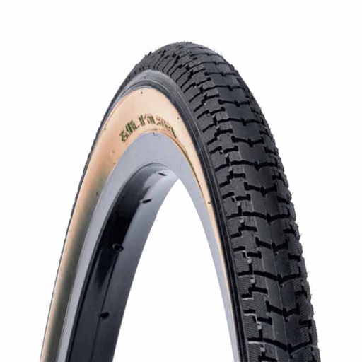 [33025] CUBIERTA 28 X 1 1/2 (40-635) "DSI" SRI-108 NEGRA/MARRON 