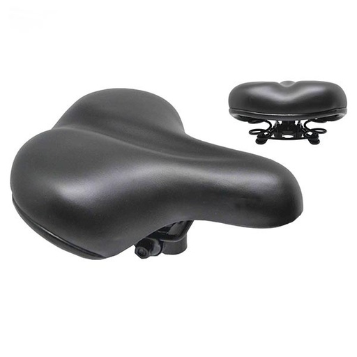 [87011] SILLIN C/MUELLES NEGRO C/NUEZ 250x210mm