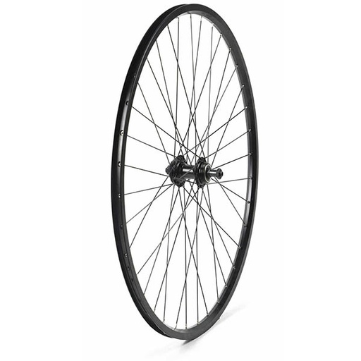 [17841T] RUEDA TRASERA 27,5 CON PERFIL 25MM NEGRA, PIÑON ROSCA, 36H C/CIERRE F/DISCO