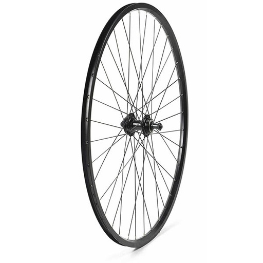 [17841T] RUEDA TRASERA 27,5 CON PERFIL 25MM NEGRA, PIÑON ROSCA, 36H C/CIERRE F/DISCO