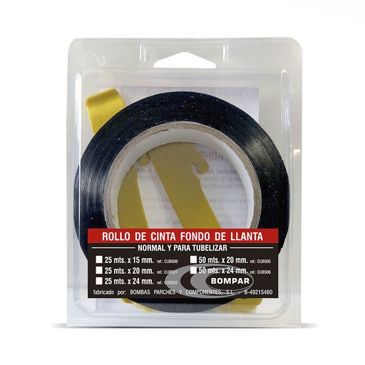 [67063] FONDO LLANTA 50METROS 24MM TUBELESS