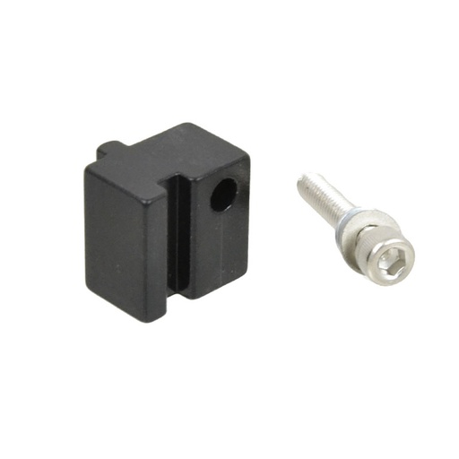 [22006] SOPORTE DESVIADOR NEGRO 100MM