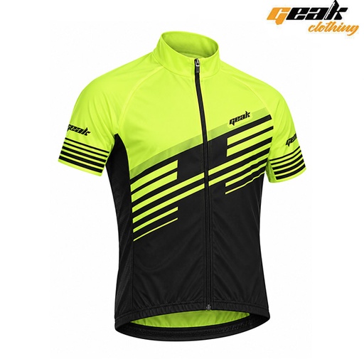 MAILLOT CORTO "GEAK" AMARILLO/NEGRO 