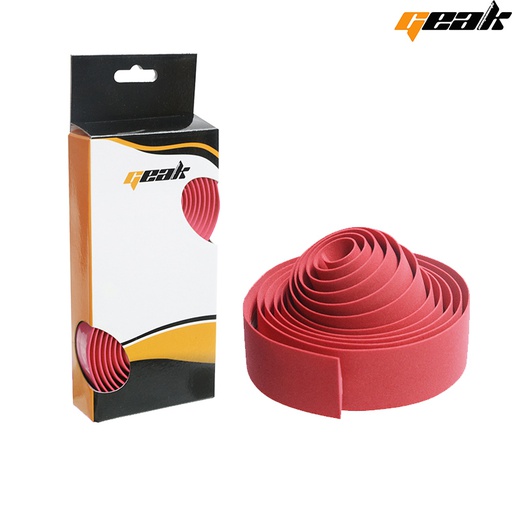 [87032A] CINTA MANILLAR EVA LISO 30X1900MM "GEAK" COLOR ROJO